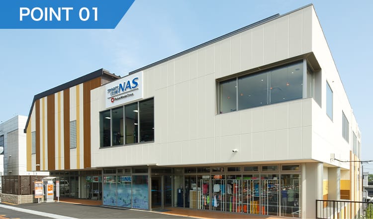 スポーツクラブNAS 学園前