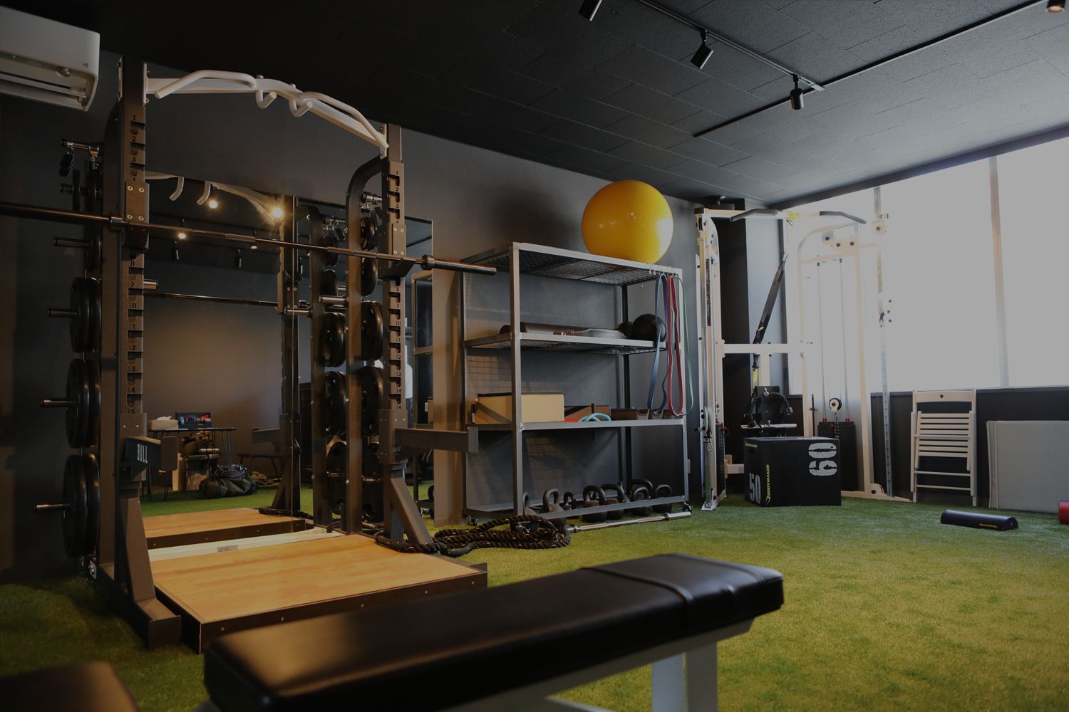 Gucchee's private gym